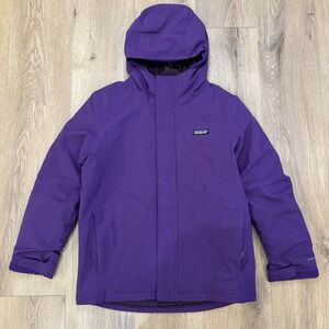 Patagonia Kids Everyday Ready Jacket Purple Winter Ski Snowboard Coat Medium 10
